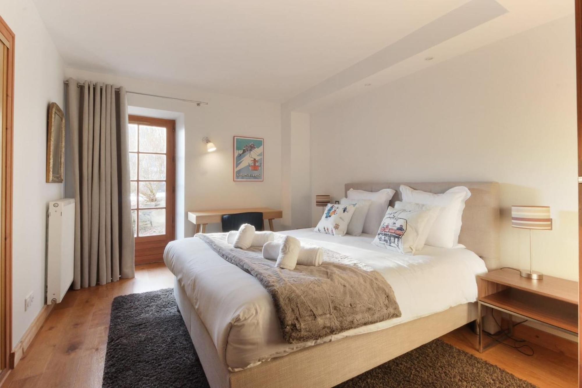 Les Alpins - Centre De Chamonix - Renove Avec Jardin Et Vue Imprenable Sur Le Montblanc Apartment Ngoại thất bức ảnh